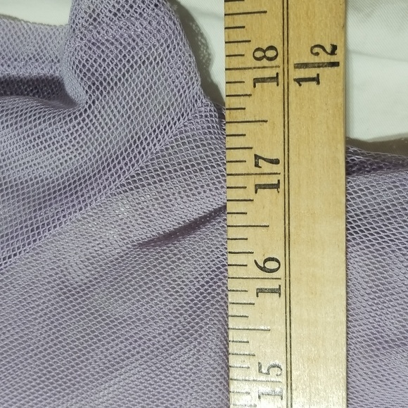 Hot Topic sheer lavender‎ blouse size small - Picture 4 of 6